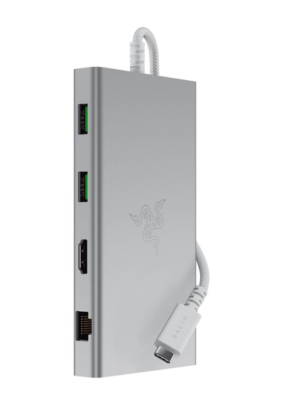 Razer Usb-c Bağlantı İstasyonu - Hdmı, Gigabit Ethernet, 3,5 Mm Ses Bağlantı Noktası, Usb-a Ve -c İle 11 Bağlantı Noktası, Windows Ve Mac İle Uyumlu 4k Ekran Çıkışı, 7.1 Surround Ses Mercury Razer Usb-c Bağlantı İstasyonu - Hdmı, Gigabit Ethernet, 3,5 Mm Ses Bağlantı Noktası, Usb-a Ve -c İle 11 Bağlantı Noktası, Windows Ve Mac İle Uyumlu 4k Ekran Çıkışı, 7.1 Surround Ses Mercury