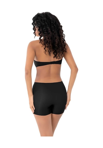 Uniquetrenders Kadın Lazer Kesim Ve Toparlayıcı Yüksek Bel Boxer Korse 2'li Set Siyah - Ten Rengi
