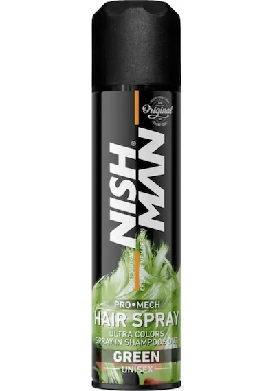 Nıshman Saç Renklendirici Meck Sprey Green 150 Ml