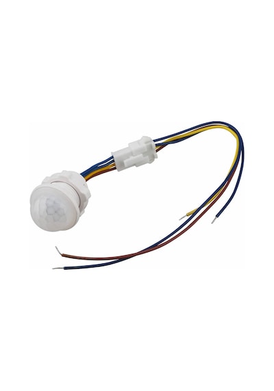 220V PIR Hareket Sensörü 25cm Kablolu Led Lamba Tavan Işık Merdiven Otomatik Armatür Projektör