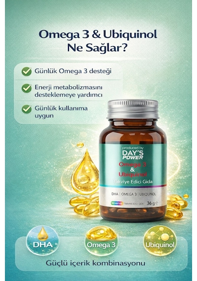 Day's Power Omega 3 & Ubikinol
