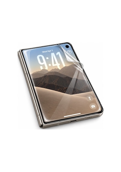 İphone Duo Uyumlu Ön Arka Tam Kaplama Body Ultra Şeffaf Nano Jelatin Ekran Koruyucu