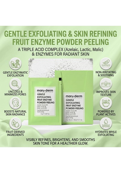 Lexroo Hassas Ciltler İçin Meyve Enzimli Pudra Peeling 60 G