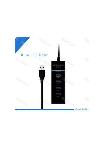 4 Port Usb 3.0 Çoğaltıcı Çoklayıcı Hub 4360P Çoklama Çoklu Cihaz