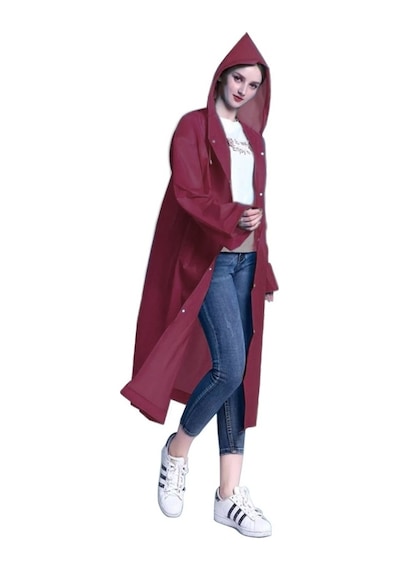 Marlux Eva Trend Unisex Siyah Yağmurlık