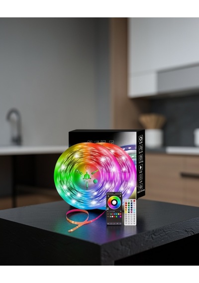 10m Sese Duyarlı Rgb Smart Şerit Led Xucz10mşeritled-1