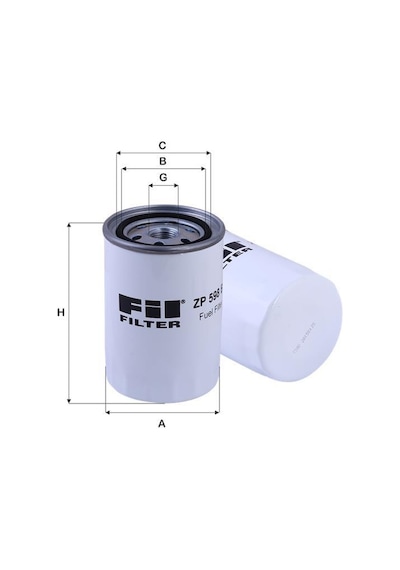FİL ZP598BF YAKIT FİLTRESİ NİSSAN Toyota Uyumlu