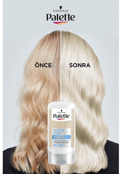 Palette Toner Soğuk Sarı 150Ml