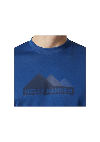 Helly Hansen Hh Tech Graphıc Erkek T-Shirt Deep Fjord 001