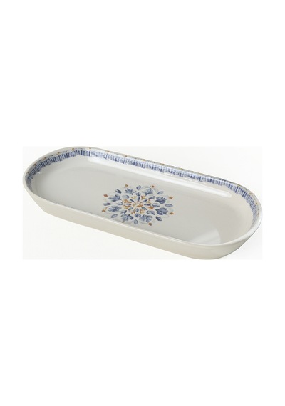 Keramika Sapphire Noyan Kayık Tabak 26 Cm 2 Adet 22745 Çok Renkli