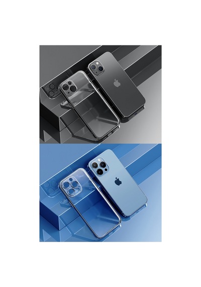Apple iPhone Uyumlu 13 Pro Elektrokaplama Ve Kamera Koruyuculu Mat Silikon Kılıf Şeffaf Siyah - 586445583 Siyah Apple iPhone Uyumlu 13 Pro Elektrokaplama Ve Kamera Koruyuculu Mat Silikon Kılıf Şeffaf Siyah - 586445583 Siyah
