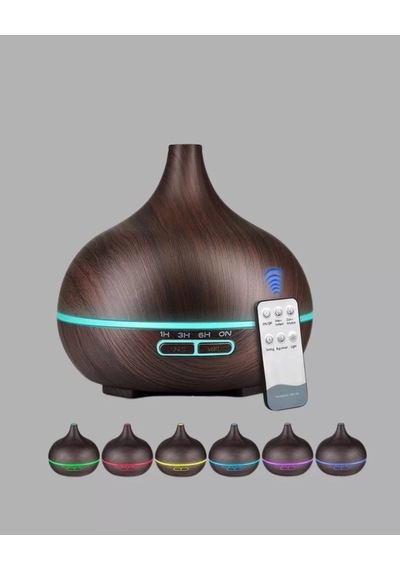 Home 550 Ml Büyük Su Hazneli Ultrasonik Nemlendirici Ve Aromaterapi Difüzörü