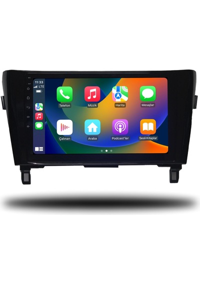 Redhat Nissan Qashqai Android Carplay Multimedya 2013-2021 6gb Ram + 128gb Hafıza + 8 Çekirdek