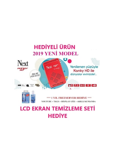Next Kanky Full Hd Wifi Yuotube Tkgs Numaratör Göz