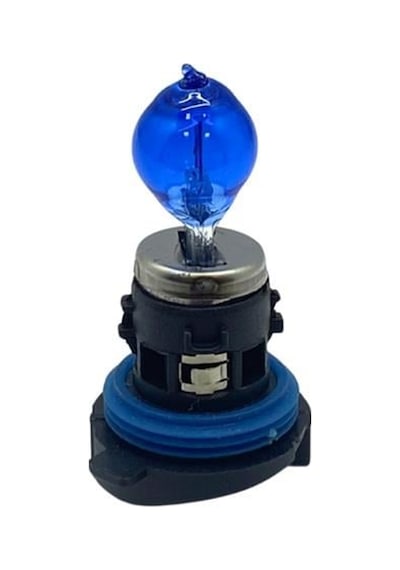 Premıum 12v Gündüz Sürüş Ampulü Soketli 24w Mavi Cam Beyaz Işık