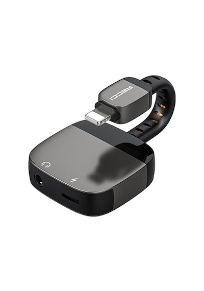 Recci Rds-a12 Lightning 2in1 Şarj Ve Audio Ses Adaptörü