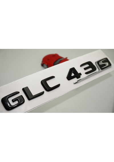 GLC43S Bagaj Parlak Siyah ABS 3M 3D Yazı Logo