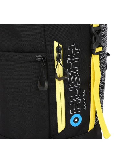 Husky Jolly 15 Lt Ultra Hafif Siyah Mini Outdoor Ve Şehir Sırt Çantası