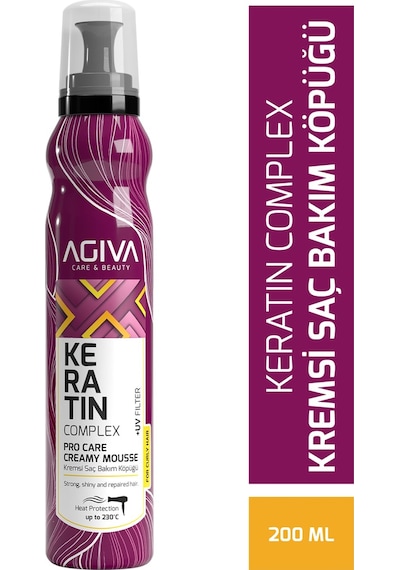 Keratin Pro Care Saç Şekillendirici Onarıcı Ve Isı Koruyucu Saç Köpüğü