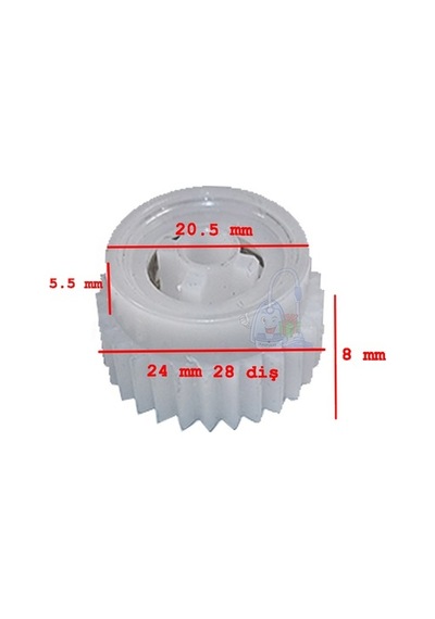 King K716 Chop Chop Doğrayıcı Bıçak Dişlisi Uyumlu