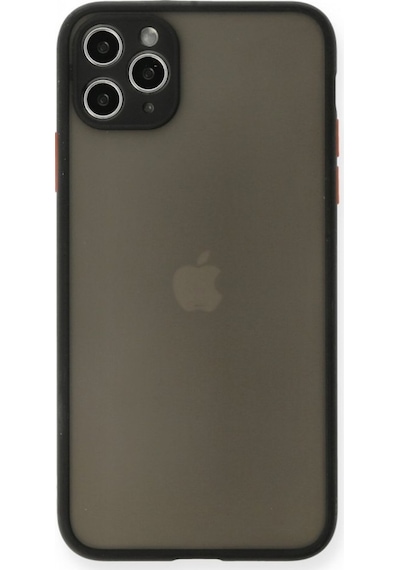 Apple Uyumlu iPhone 11 Pro Max Kılıf Arkası Buzlu Montreal Silikon Kapak
