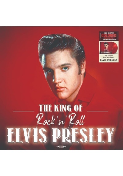 Elvis Presley The King Of Rock'n'roll Plak Renkli Kırmızı Vinyl Lp