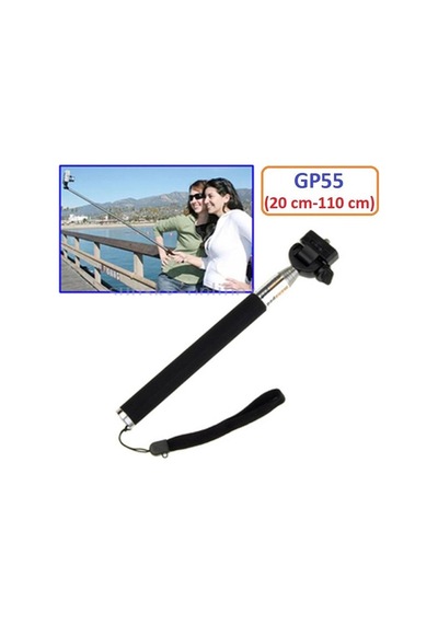 Eken Xiaomi Sjcam Uyumlu 110 Cm Teleskopik Selfie Çubuğu Gp55