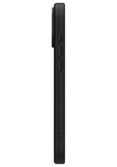 Spigen Ciel By Cyrıll Apple iPhone Uyumlu 16 Pro Max İle Uyumlu Magsafe Kılıf Kajuk Mag Vegan Deri Siyah Kapak -
