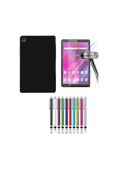 Lenovo Tab M10 Tb-x306f Za6w0026tr Silikon Tablet Kılıfı + Nano Ekran Koruyucu + Kalem Arka Kapak