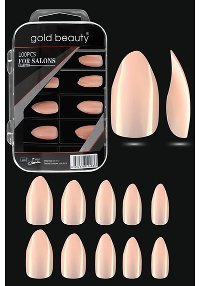Gold Beauty Ep-717 Takma Tırnak 100'lü