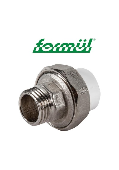 Formül Kollektör Adaptörü 25x1 Dış Diş Oynar Başlıklı