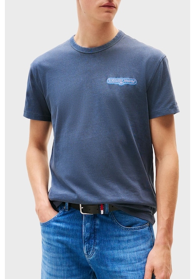 Tommy Jeans Erkek T Shirt Dm0dm21829 C1g Lacivert Lacivert