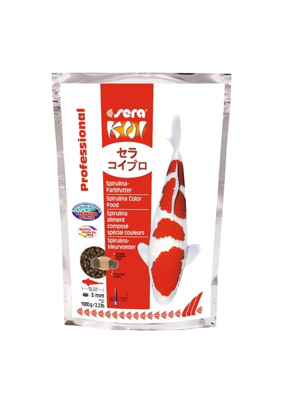Sera Koi Professional Spirulina  Renk Yemi 1 KG
