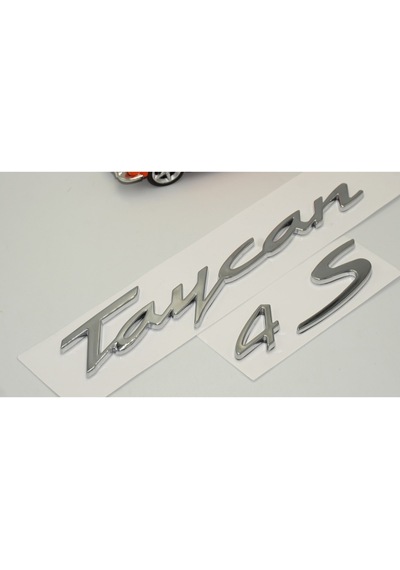Porsche Taycan 4S Bagaj 3M 3D Abs Yazı Logo Amblem  (548285607)