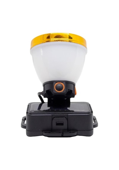 Gold Silver Gs 475 60w Güneş Enerjili Kafa Lambası Siyah