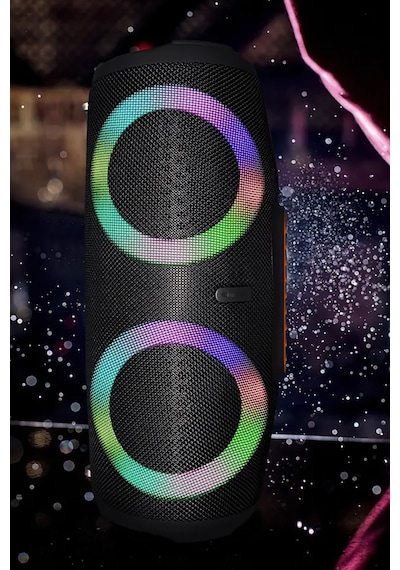 Büyük Taşınabilir Bluetooth Hoparlör Kablosuz Ses Bombası Yüsek Ses Kalitesi Bass Boost