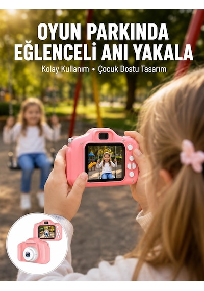 Hd Mini Dijital Kamera Video Ve Fotoğraf Çekim Özellikli Şarjlı Taşınabilir Kayıt Cihazı Yeni Nesil Çok Renkli