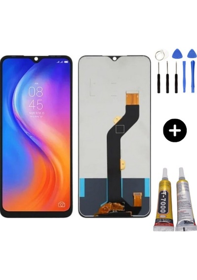 Tecno Spark 6 Air Uyumlu A Kalite Lcd Ekran Dokunmatik + Montaj Seti
