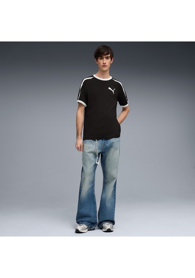 Puma T7 Ringer Erkek Siyah T-shirt 635242