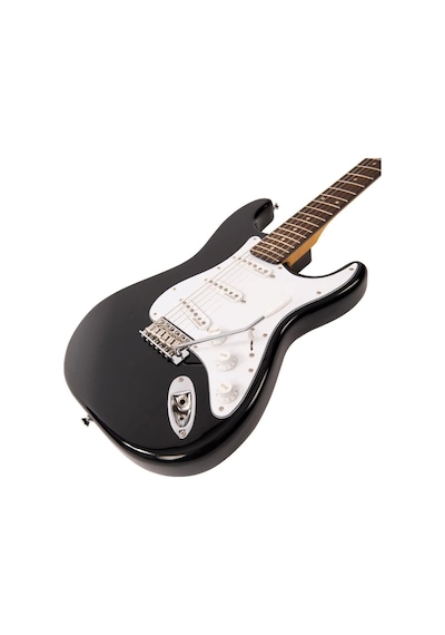 Vintage V6 Reissued Elektro Gitar - Boulevard Black