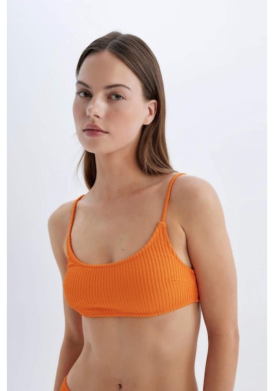 DeFacto Regular Fit Bürümcük Bikini Üstü-Fall in Love B7207AX24SMOG313
