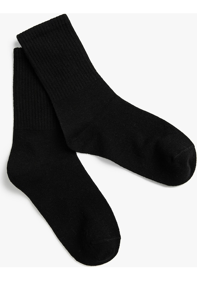 Koton Basic Soket Çorap Siyah 3sak80049aa 3SAK80049AA999 Siyah