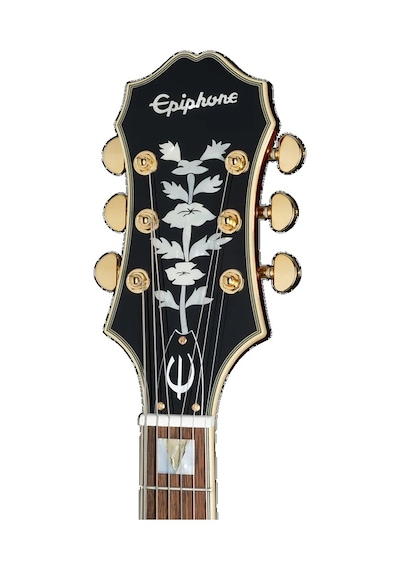 Epiphone Broadway Hollow Body Elektro Gitar Wine Red