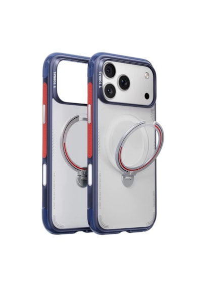 Torras Apple iPhone 17 Pro / 18 Pro Uyumlu Ostand Q3 Air World Cup Serisi Magsafe Kılıf Gümüş