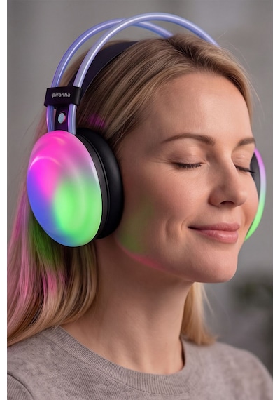 2225 Kablosuz Rgb Oyuncu Kulaklığı Bluetooth 40mm Hoparlör Ünitesi Gürültü Azaltıcı Mikrofon