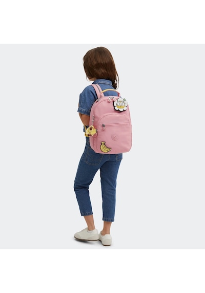 Kipling Kız Çocuk Anaokul Çantası 2'li Set Çanta Ve Kalemlik Kpsetkpkı585301 Pembe