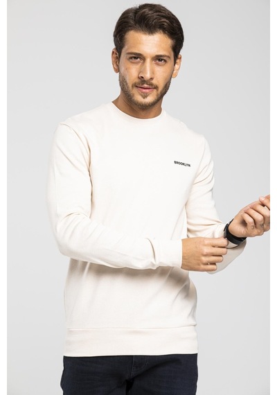 Erkek Bisiklet Yaka Slim Fit Sweatshirt Spr2019k18 001