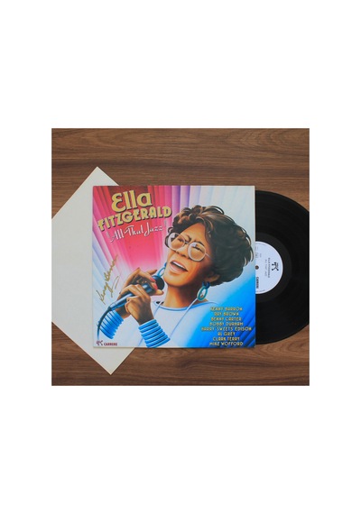 E. Fitzgerald All That Jazz İmzalı Plak