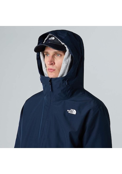 The North Face M Carto Mono Trıclımate Hooded Jacket Navy Siyah