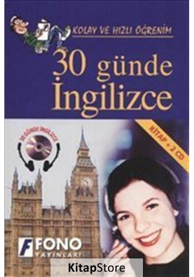 30 Günde İngilizce - Kitap+2 Cd